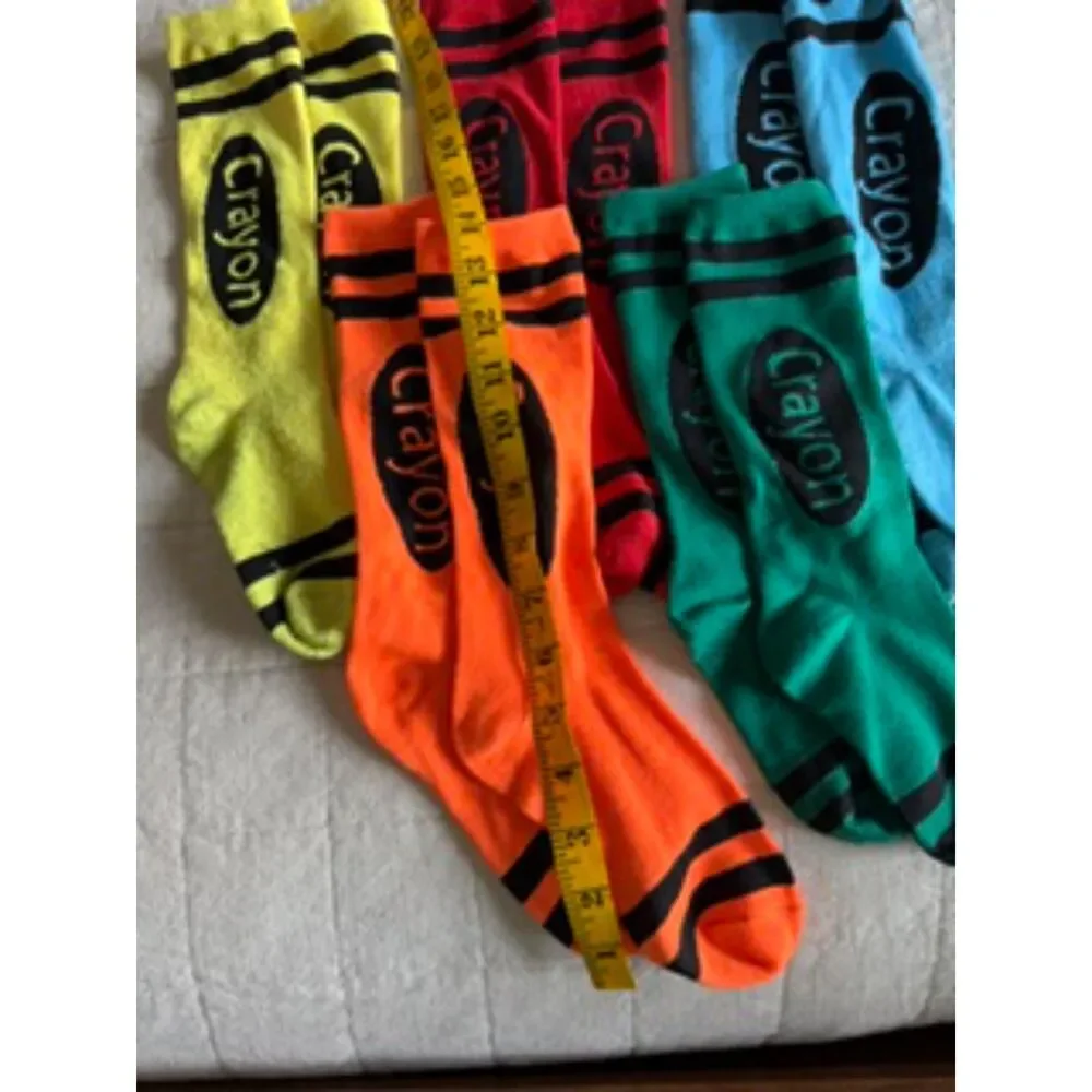 Crayon socks 5 pairs